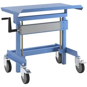 Materialständer, Tragfähigkeit 250 kg, lichtblau eurokraft pro