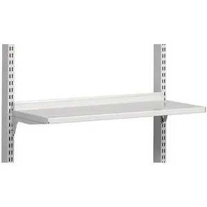 Regalboden, ESD, lichtgrau, Tiefe 300 mm, für Einhänge-Modul Breite 750 mm Treston