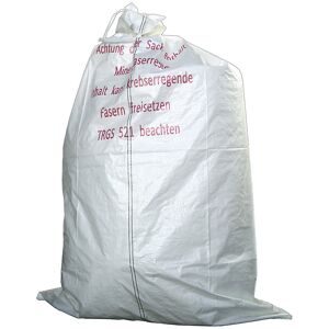 PP-Bändchengewebesack, Volumen 960 l, BxH 1400 x 2200 mm, unbeschichtet, für mineralfaserhaltige Dämmstoffe, VE 50 Stk ratioform