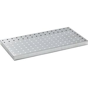 Lochblechrost, verzinkt, für Universalwanne, für Auffangvolumen 40 l eurokraft basic