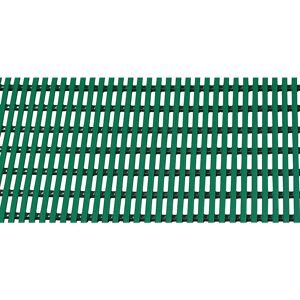 Bodenmatte für Dusch- und Umkleideraum, Weich-PVC, pro lfd. m, Breite 1000 mm, grün EHA