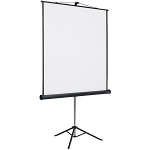 Stativ-Lichtbildwand, Bildwandformat 1 : 1, Bildfläche BxH 1740 x 1800 mm SMIT VISUAL