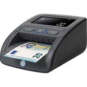 Geldscheinprüfgerät 155-S, automatisch, 7-fache Falschgelderkennung, Währung EUR, CHF, GBP, SEK, NOK, DKK Safescan