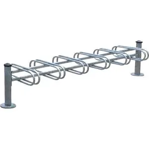 Fahrradständer MERCURE, 12 Stellplätze, doppelseitig, feuerverzinkt PROCITY