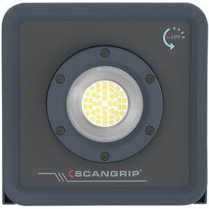 LED-Baustrahler NOVA R forLIFE, tragbar, mit Akku, Dimmfunktion, USB-Powerbank, Magnethalter SCANGRIP