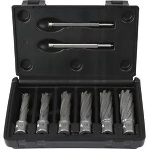 WELDON Kernbohrer-Set TCT, mit Hartmetall-Verzahnung, 8 Teile Projahn