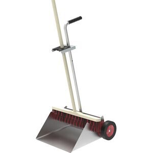 Standkehrschaufel DUSTY SPECIAL 50, mobil, inkl. Besen, Aluminium, ab 5 Stk FLORA