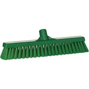 Besen, Breite 410 mm, weich, VE 10 Stk, grün Vikan