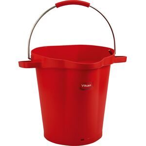 Eimer, lebensmittelecht, Volumen 20 l, VE 5 Stk, rot Vikan