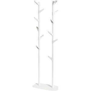 kaiserkraft Garderobenständer, höhenverstellbar, mit 12 Haken, HxBxT 1710 x 550 x 250 mm