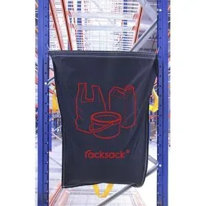 kaiserkraft Racksack®, Volumen 160 l, blau, Motiv Kunststoff