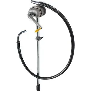 Kanister-/Fass-Kurbelpumpe, schnelles Pumpen von Mineralölen, Schlauch, Krümmer, ab 5 Stk Jessberger