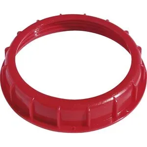 kaiserkraft Schraubring, rot, Ø 120 mm