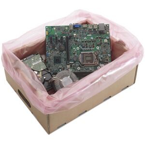 ESD-Seitenfaltenbeutel, VE 100 Stk, B + Falte x H 400 + 300 x 550 mm, ab 10 VE ratioform