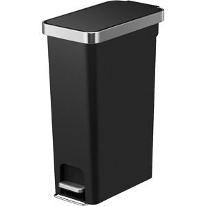Treteimer Hana Slim, Volumen 40 l, BxHxT 265 x 645 x 455 mm, schwarz EKO