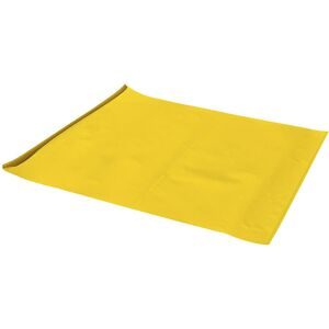 kaiserkraft Einweg-Abdichtmatte, PU-Beschichtung, gelb, LxB 700 x 700 mm, 1 Matte
