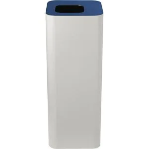 kaiserkraft Wertstoffsammler Pure, Volumen 60 l, weiß / gelb