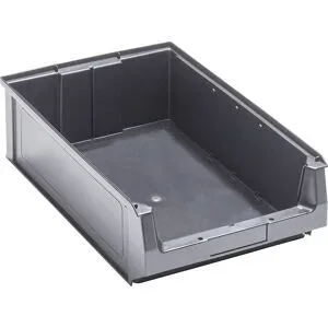 ESD-Sichtlagerkasten, aus Polypropylen, LxBxH 500 x 310 x 200 mm, VE 10 Stk mauser