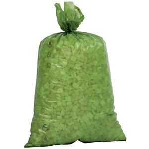 kaiserkraft Abfallsäcke, LDPE, 70 l, 40 µm, BxL 575 x 1000 mm, VE 250 Stk, grün