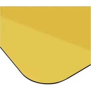 kaiserkraft Deckel, für Abfallbehälter PURE 100 l, gelb