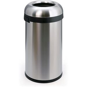 Offener Abfalleimer, Volumen 60 l, HxØ 760 x 400 mm, rund simplehuman
