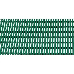 Bodenmatte für Dusch- und Umkleideraum, Weich-PVC, pro lfd. m, Breite 1000 mm, grün EHA