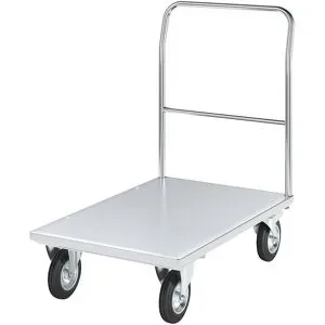 Plattformwagen, verzinkt, ESD-Ausführung, Ladeflächen-LxB 1050 x 700 mm eurokraft pro