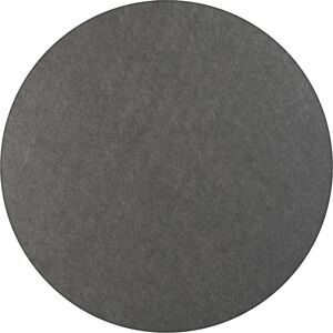 Akustik-Deckenplatte, PET-Filz, Ø 1200 mm, runde Form, dunkelgrau, ab 10 Stk eurokraft basic