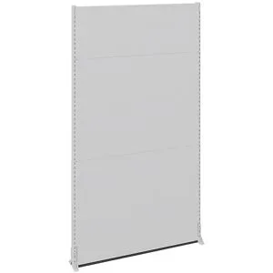 kaiserkraft Akustik-Stellwand, Büro/Industrie, Einzel-Stellwände, LxBxH 1280 x 276 x 2500 mm