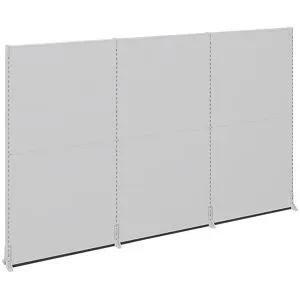 kaiserkraft Akustik-Stellwand, Büro/Industrie, Einzel-Stellwände, LxBxH 3030 x 276 x 2000 mm