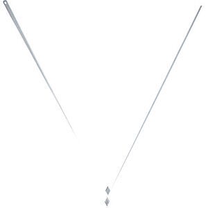Diagonalkreuz, für Regalhöhe 2500 mm, für Breite 890 mm LISTA