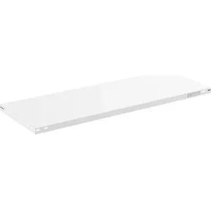 Fachboden, lichtgrau RAL 7035, Bauart mittelschwer, BxT 1300 x 600 mm eurokraft pro