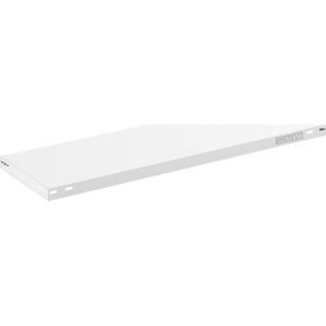 Fachboden für Lager-Steckregal, Breite 1000 mm, lichtgrau RAL 7035, Tiefe 400 mm eurokraft pro