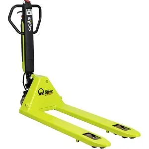 Semi-Elektro-Paletthubwagen AGILE PLUS, Tragfähigkeit 1200 kg, QuickLift, Gabel-LxB 1150 x 525 mm Pramac