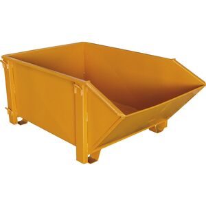 Schüttmulde, mit Rundhalsösen, Volumen 2000 l, reinorange Eichinger