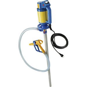 Elektrisches Fass-/Containerpumpen-Set, für aggressive Säuren und leichte Laugen, 93 l/min, 11 m Höhe Jessberger
