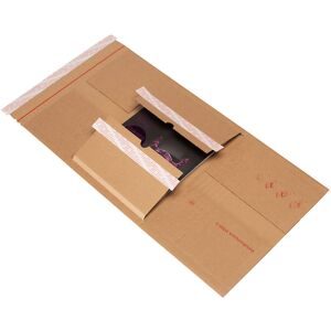 VarioBuchpack Plus, mit 3-fachem Selbstklebeverschluss, LxB 350 x 260 mm, ab 60 Stk ratioform flow