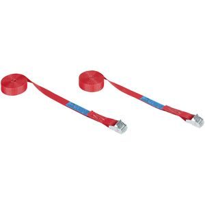 Ringgurt, mit Klemmschloss, 2-er Set, LxB 4 m x 25 mm, 250 daN, ab 30 Stk ratioform