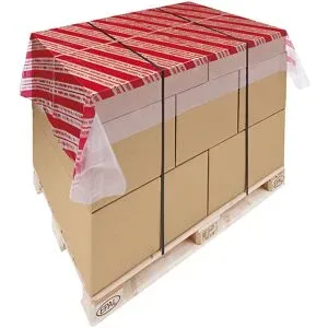 Folien-Abdeckblätter, Aufdruck nicht stapelbar, VE 250 Stk, LxB 1800 x 1350 mm ratioform