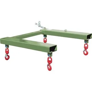 Traverse für Big-Bags, Traglast 1250 kg, resedagrün RAL 6011 eurokraft pro