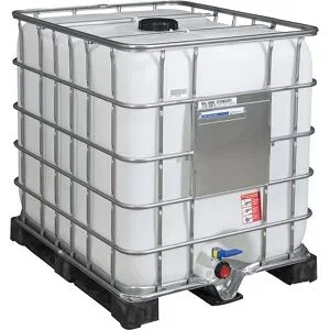 kaiserkraft IBC-Container RECOBULK, Volumen 1000 l, auf PE-Palette, NW Öffnung 150 mm / NW Auslauf 50 mm