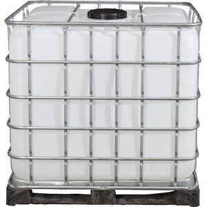 kaiserkraft IBC-Container RECOBULK, Volumen 1000 l, auf PE-Palette, NW Öffnung 225 mm / NW Auslauf 80 mm