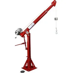 Davit-Drehkran Commander 2000, pulverbeschichtet, Tragfähigkeit 905 kg Thern