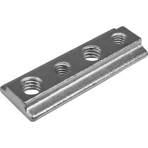 kaiserkraft Nutenstein für Airlineschienen, Stahl, VE 10 Stk, silber