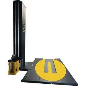kaiserkraft Palettenwickler OneWrap+, mit offenem Drehteller, Palettenhöhe 2200 mm, Drehteller Ø 1650 mm, elektromagnetische Bremse