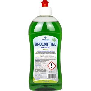 kaiserkraft Deusmed Spülmittelkonzentrat, Inhalt 500 ml, Apfel, ab 10 Stk