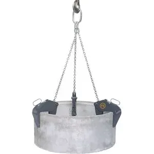 Rohrgehänge, Greifbereich 10 - 180 mm, Tragfähikeit 3000 kg, mit 1,80 m Kette Eichinger