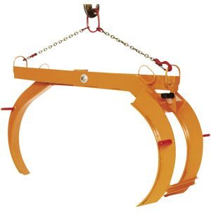 Findlingversetzzange, Greifbereich 650 - 1300 mm, Tragfähigkeit 1500 kg, pulverbeschichtet Eichinger