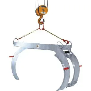 Findlingversetzzange, Greifbereich 750 - 1800 mm, Tragfähigkeit 2000 kg, verzinkt Eichinger