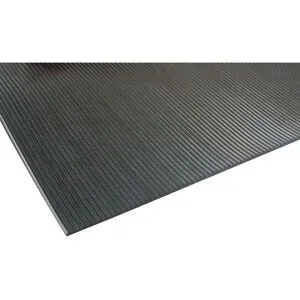 Riffelgummimatte, für Schiebetürenschränke, BxT 1500 x 400 mm Pavoy